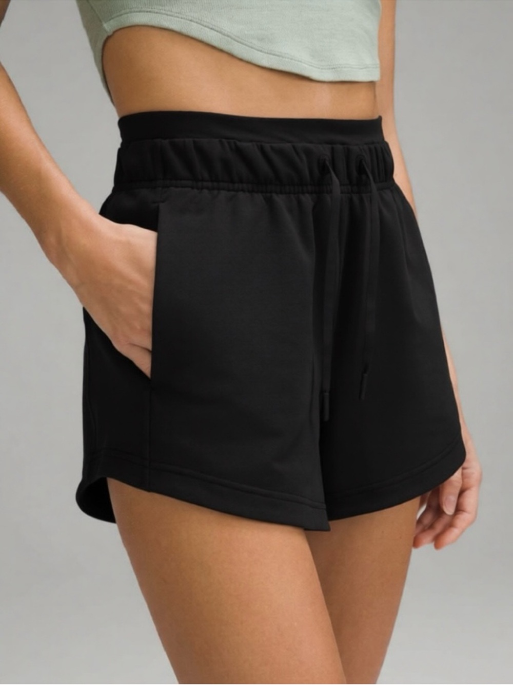 Lululemon Inner Glow High-Rise Short Size 6 Black